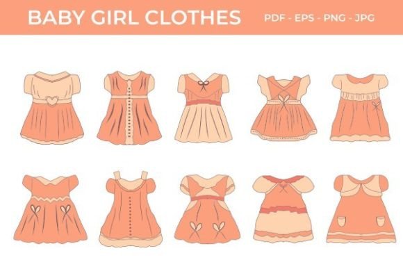 Download Baby Girl Clothes - Premium Bundle